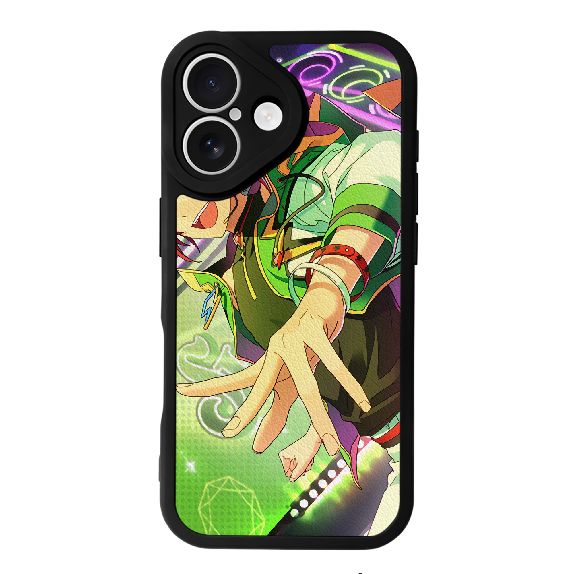 （画像用） あんさんぶるスターズ! Ensemble Stars 【iPhone 16シリーズ対応】シリコンスマホケース（レザー調） 材質：シリコン